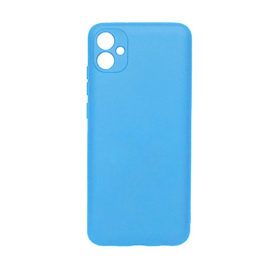 Capa de Silicone com Moldura de Câmera para Samsung Galaxy A04e Azul